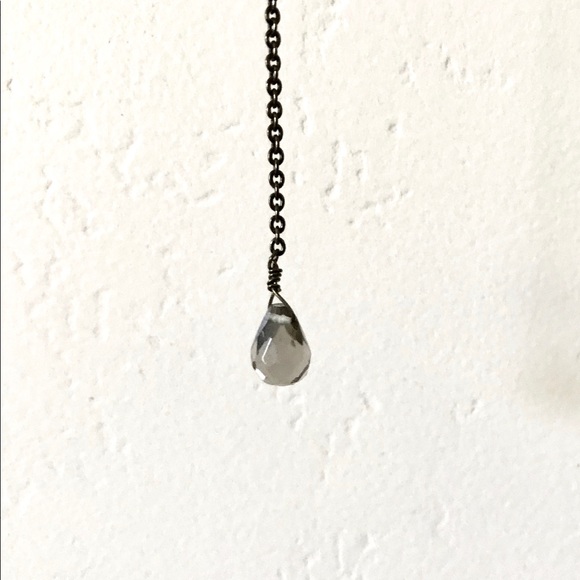 Urban Outfitters Gem Drop Lariat Necklace - Picture 3 of 3